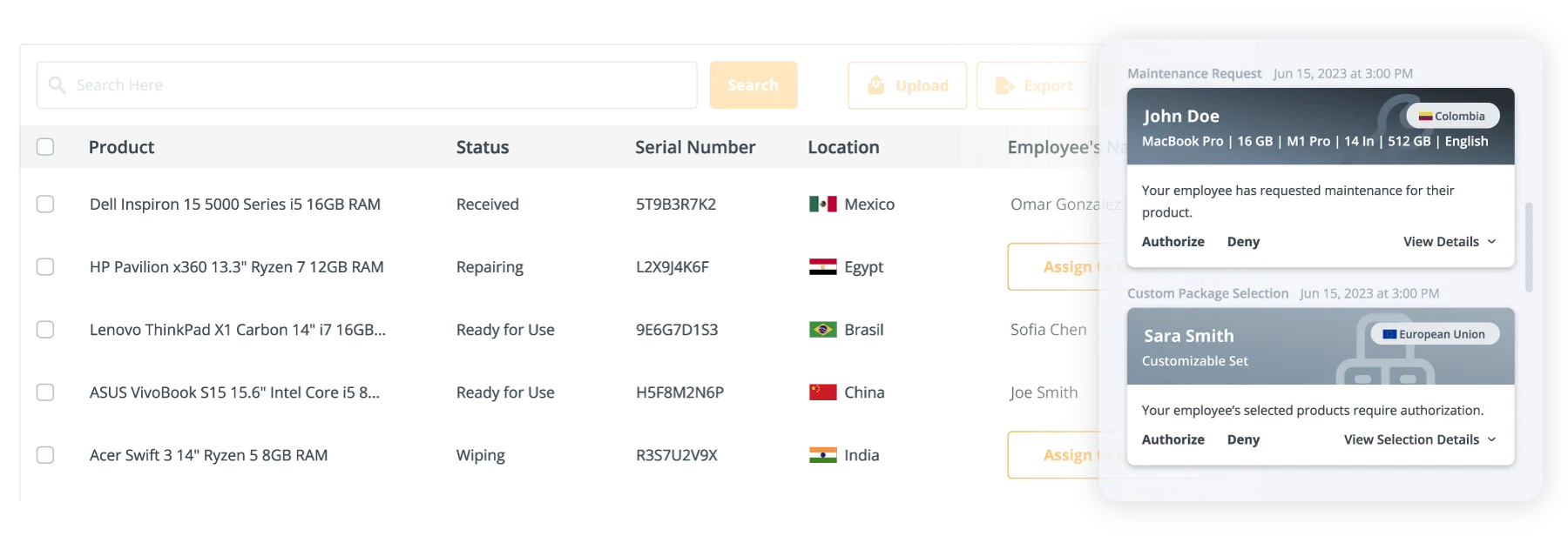 simplified offboardings